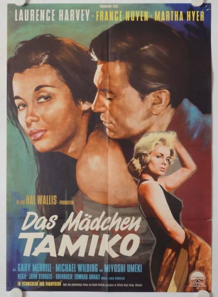 Das Mädchen Tamiko originales deutsches Filmplakat